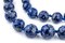 The Bead Chest Multi-faceted Afghan Lapis Stone Beads 13mm Afghanistan Blue Faceted Gemstone 19 Inch Strand